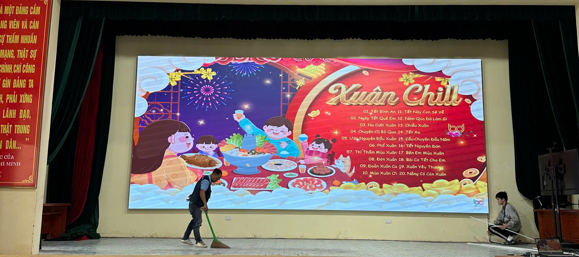 Màn hình LED P1.5 trong nhà