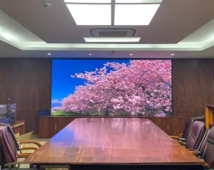 màn hình led trong phòng họp