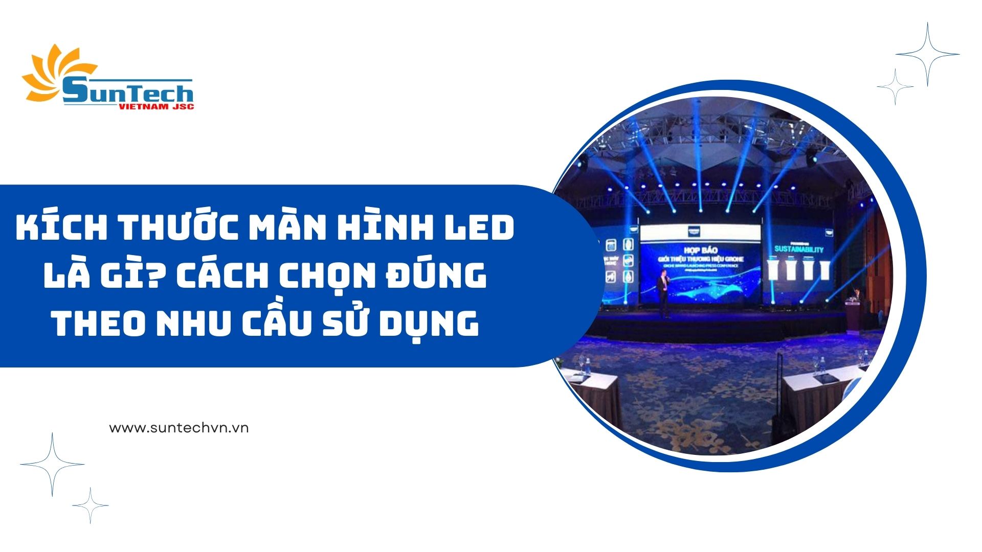 Kích thước màn hình LED là gì?