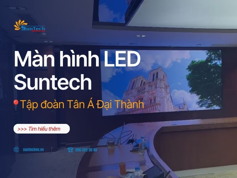 CHUẨN MÀN HÌNH LED CHO PHÒNG HỌP TẬP ĐOÀN ĐA NGÀNH