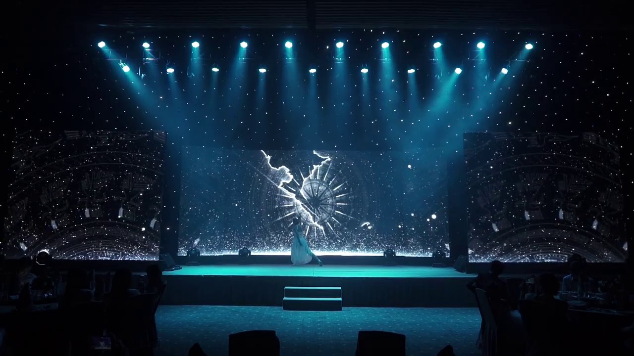 hiệu ứng màn hình led