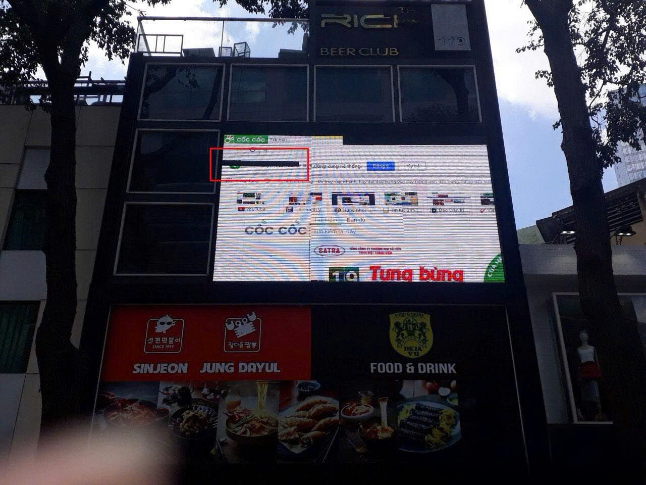 sửa màn hình led