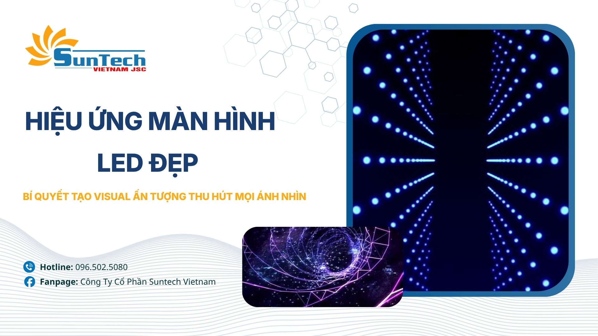 hiệu ứng màn hình led đẹp