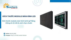kích thước module màn hình led