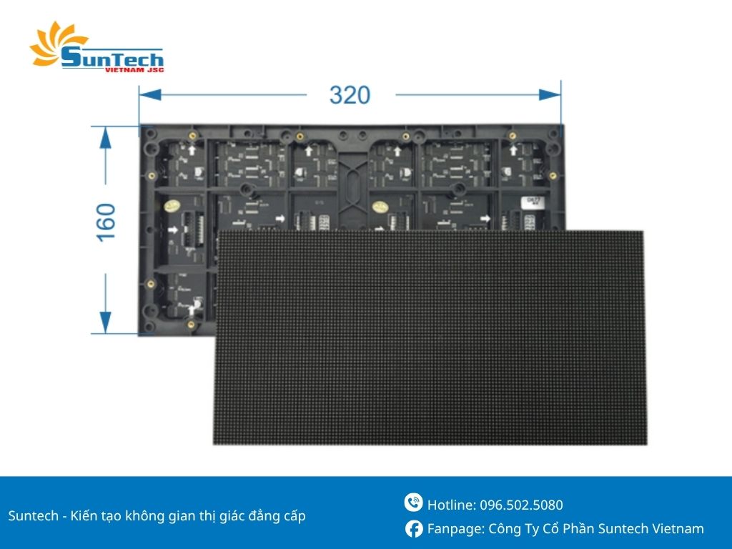 kích thước module màn hình led
