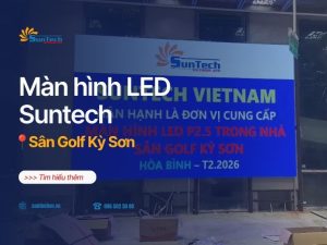 Màn Hình LED Sân Golf P2.5 Tại Sân Golf Kỳ Sơn Hòa Bình