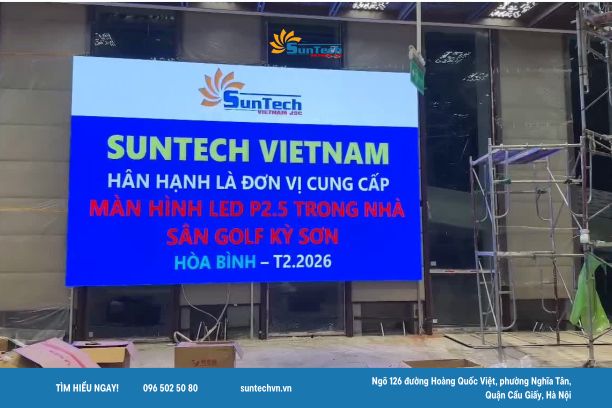 Màn hình LED sân golf tại sân golf Kỳ Sơn - Hòa Bình