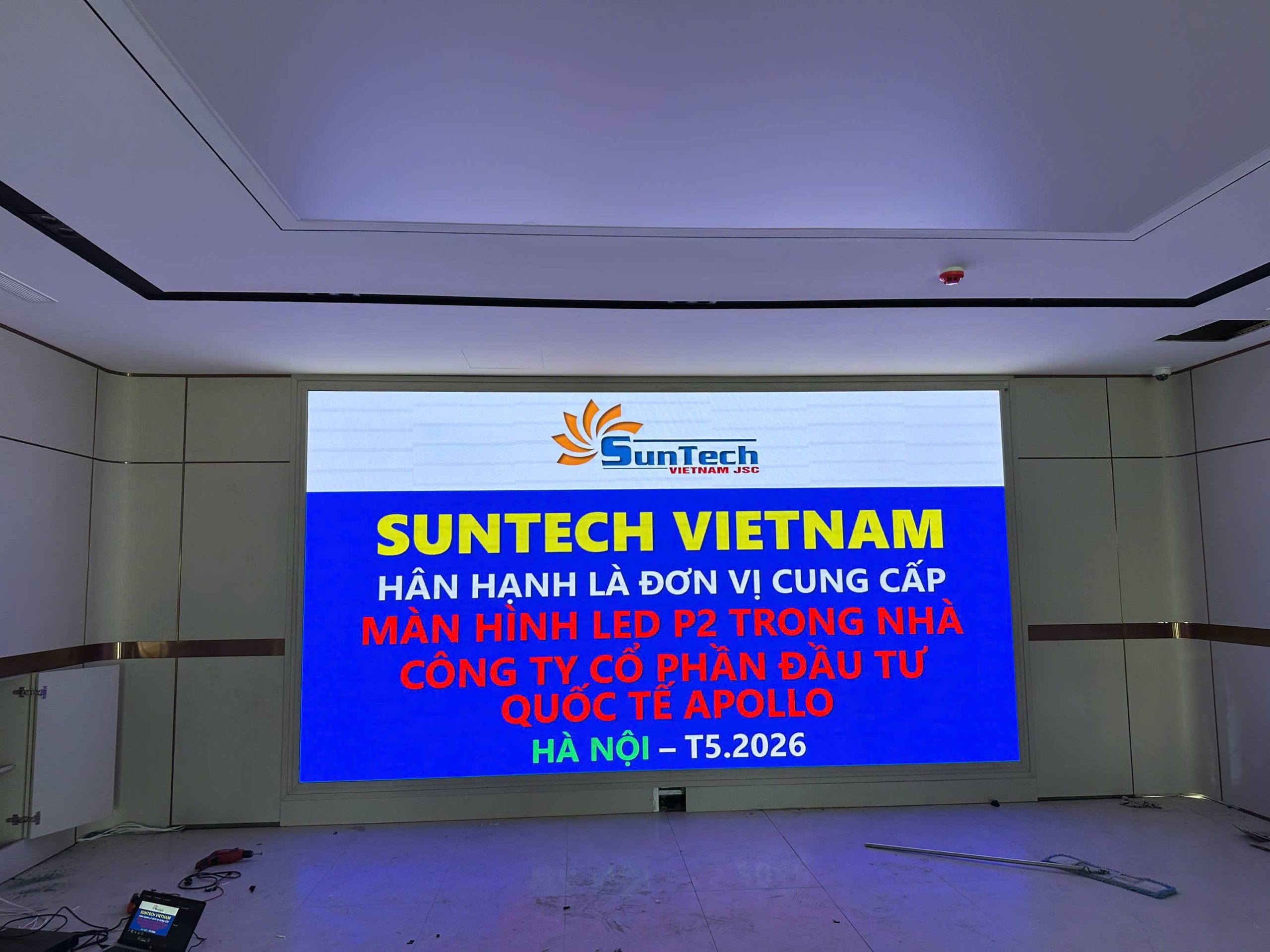 Màn hình LED P2 trong nhà tại Apollo Silicon